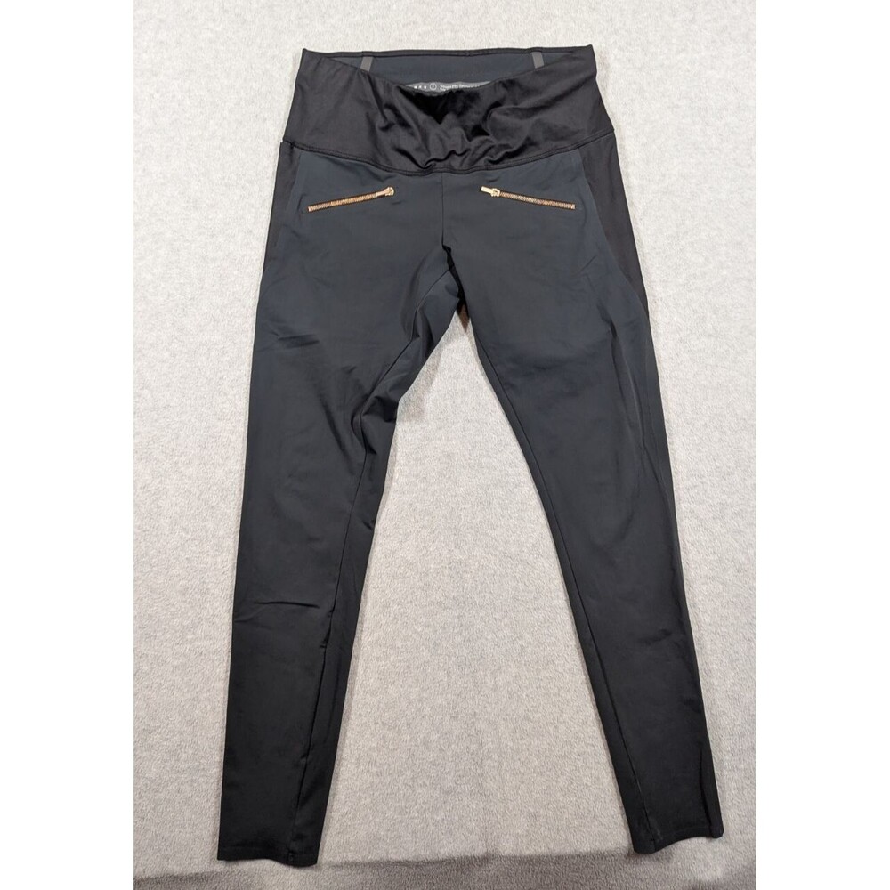 Aday Women Pants Women Pants Small Throw Roll Leggings Mid Rise Pull On